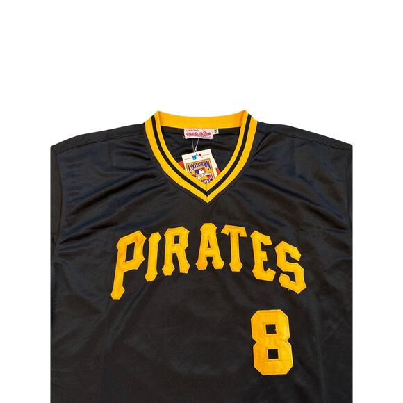 Cooperstown 1979 Pittsburg Pirates Willie Stargell #8 Jersey 54 XL Mitchell Ness - Picture 3 of 7